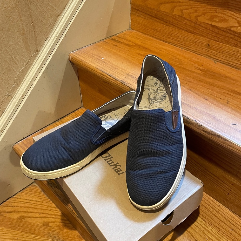 OluKai Nohea Mesh men's slip on shoes US Size 10, EU 43